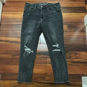 American Eagle Super Stretch High Rise Jegging Crop